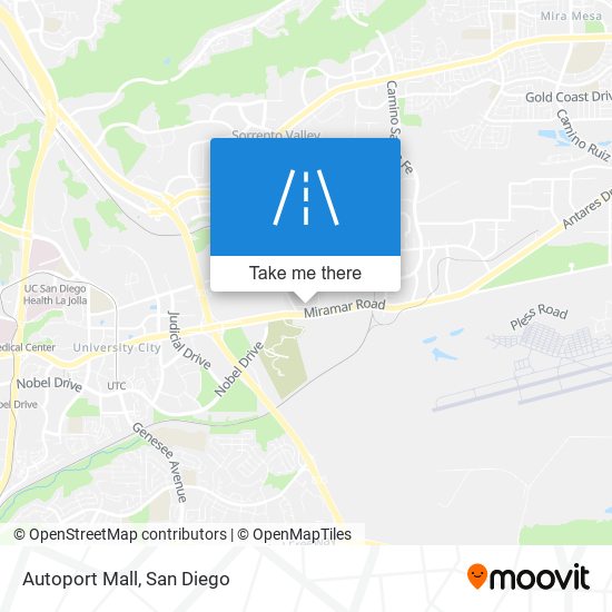 Mapa de Autoport Mall