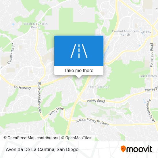 Avenida De La Cantina map