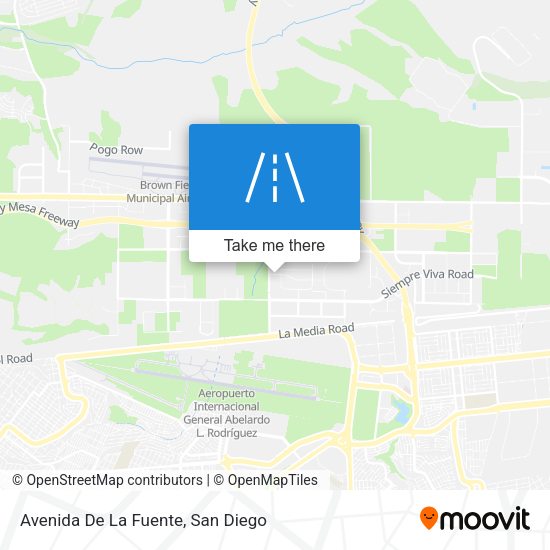 Mapa de Avenida De La Fuente