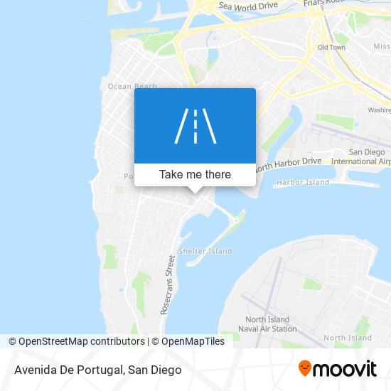 Mapa de Avenida De Portugal