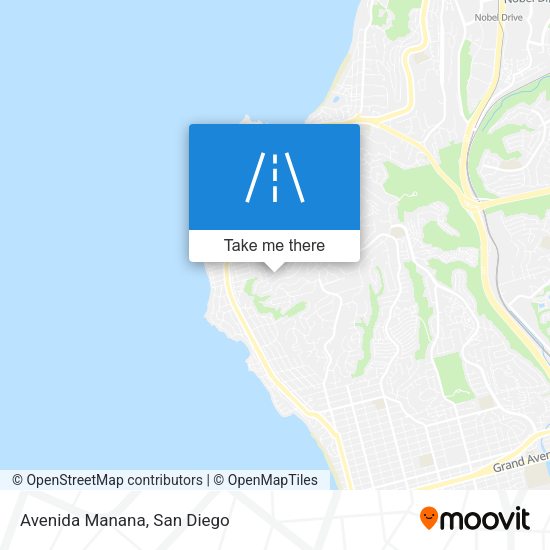 Mapa de Avenida Manana