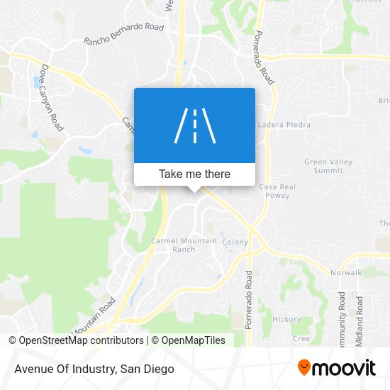 Mapa de Avenue Of Industry