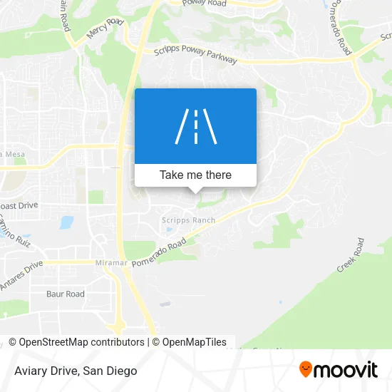 Aviary Drive map