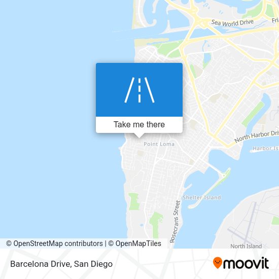 Mapa de Barcelona Drive