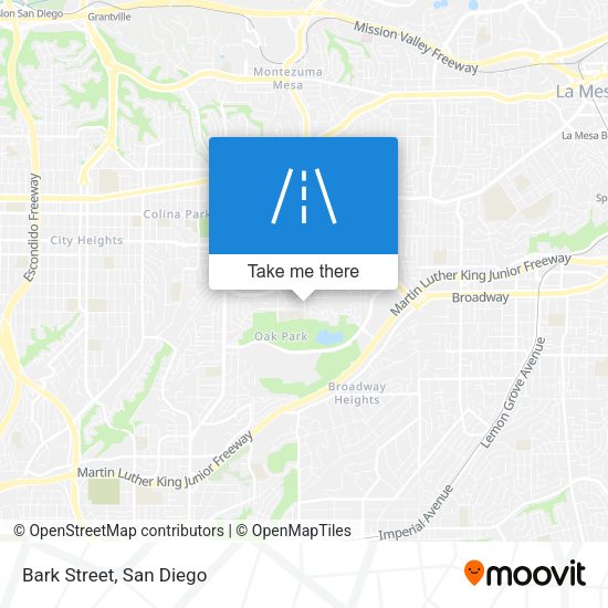 Mapa de Bark Street