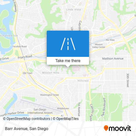 Mapa de Barr Avenue