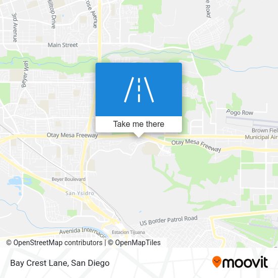 Mapa de Bay Crest Lane