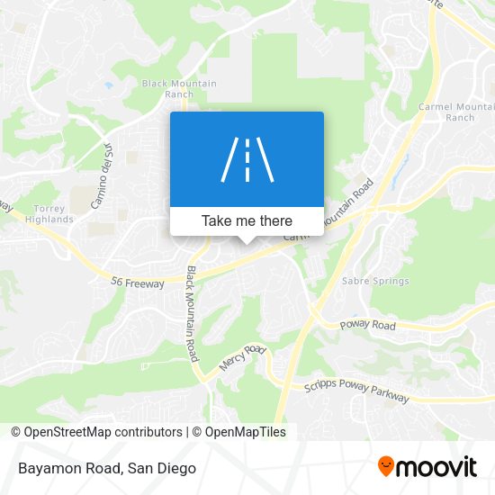 Mapa de Bayamon Road