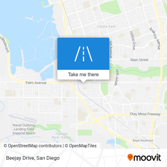 Mapa de Beejay Drive