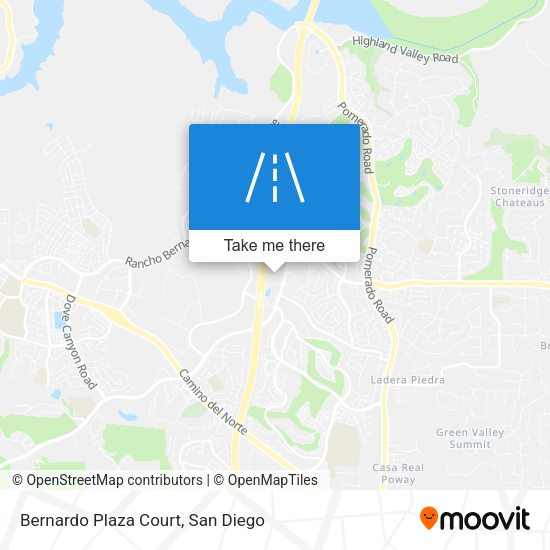 Bernardo Plaza Court map