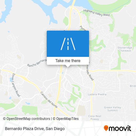 Bernardo Plaza Drive map