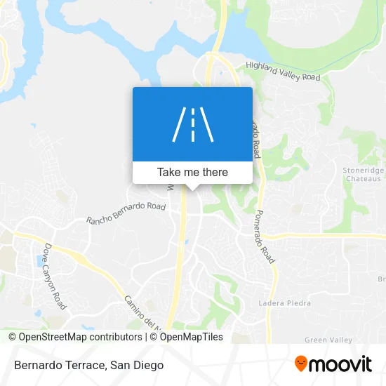 Bernardo Terrace map