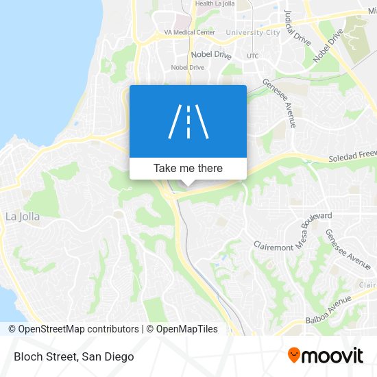 Mapa de Bloch Street