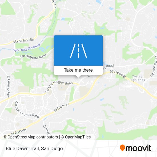 Mapa de Blue Dawn Trail