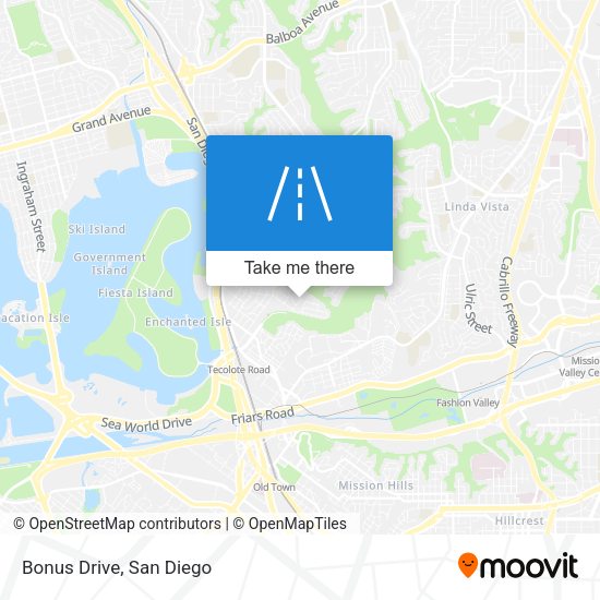 Mapa de Bonus Drive