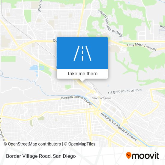 Mapa de Border Village Road