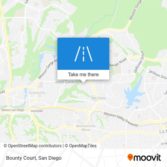 Mapa de Bounty Court