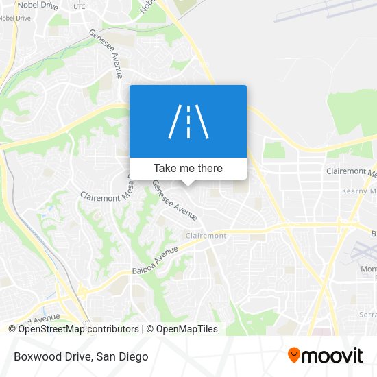 Mapa de Boxwood Drive