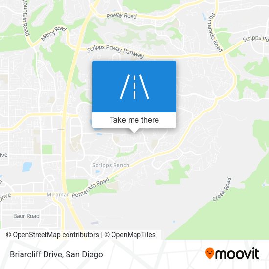 Mapa de Briarcliff Drive