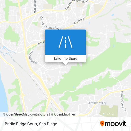 Bridle Ridge Court map