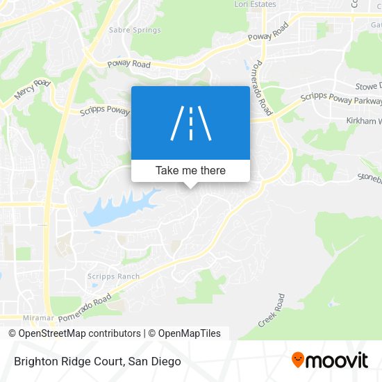 Mapa de Brighton Ridge Court