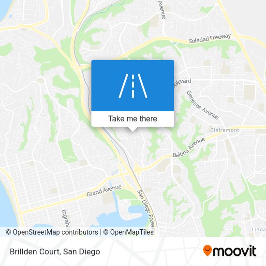Brillden Court map