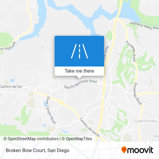 Mapa de Broken Bow Court