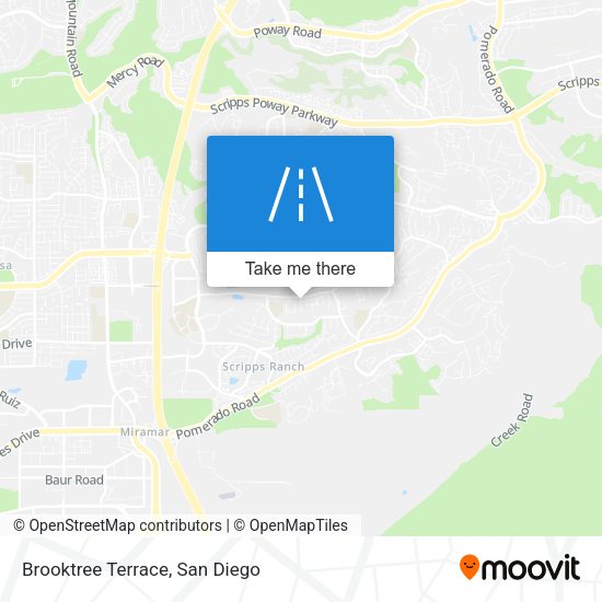 Mapa de Brooktree Terrace