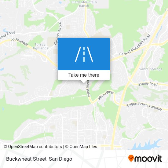 Mapa de Buckwheat Street