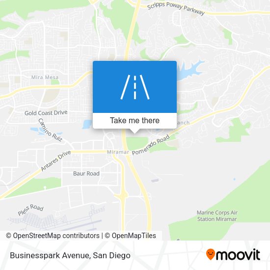 Mapa de Businesspark Avenue