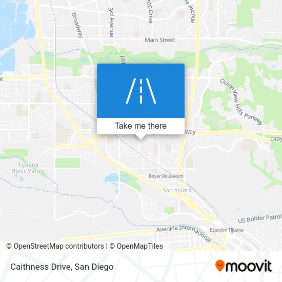 Mapa de Caithness Drive