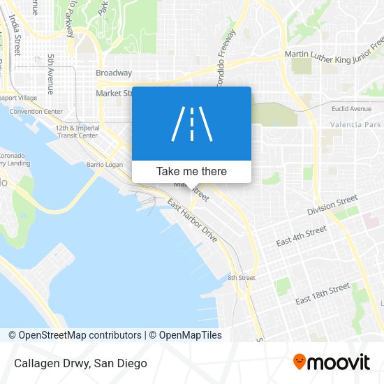 Mapa de Callagen Drwy