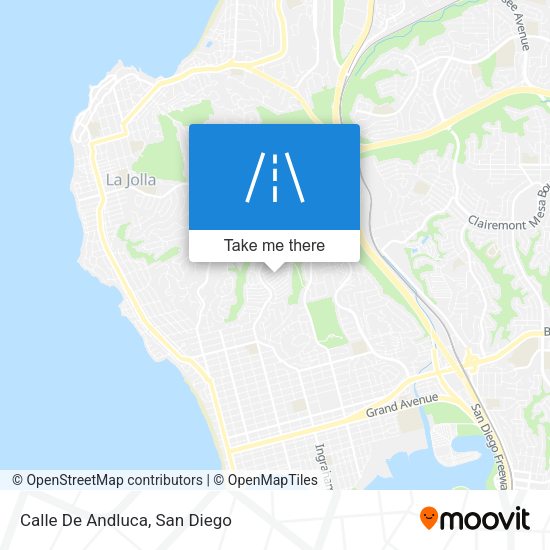 Mapa de Calle De Andluca