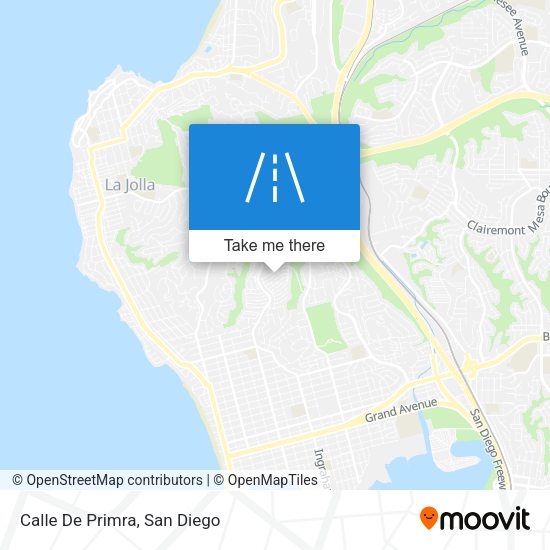 Mapa de Calle De Primra