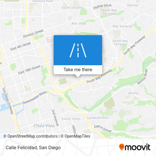 Mapa de Calle Felicidad