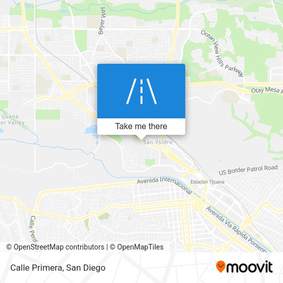 Mapa de Calle Primera