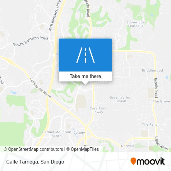 Mapa de Calle Tamega