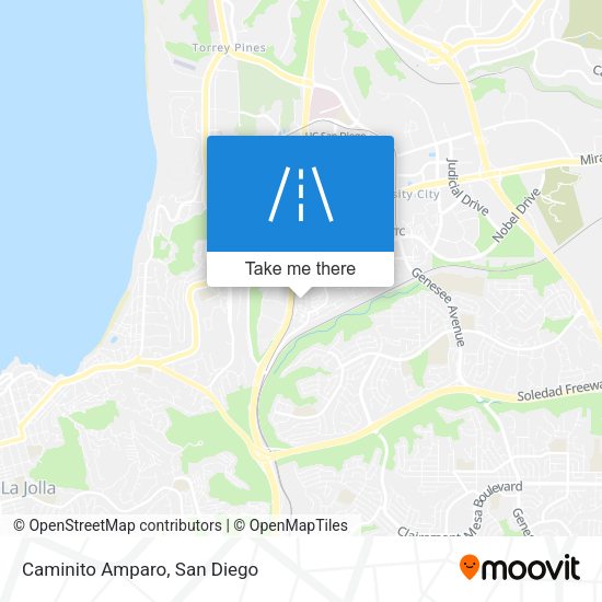 Mapa de Caminito Amparo