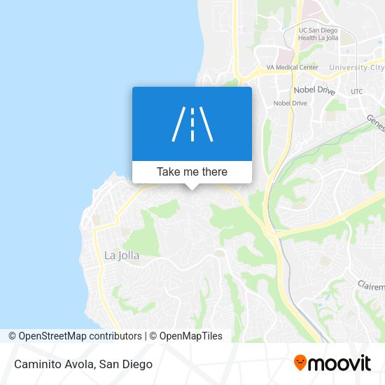 Mapa de Caminito Avola