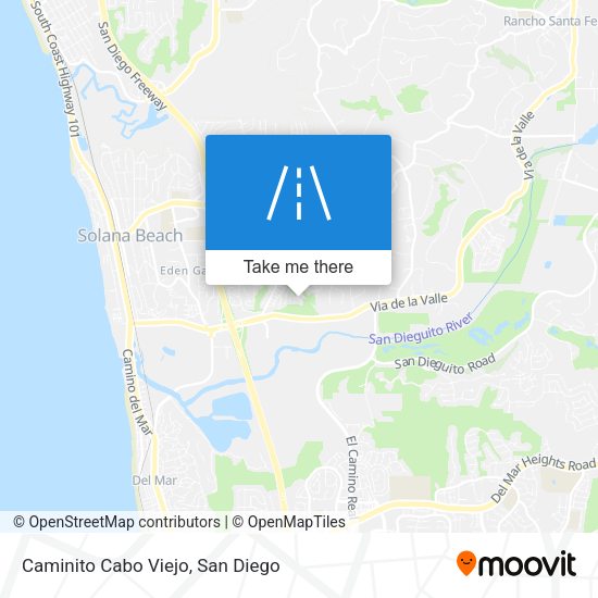 Mapa de Caminito Cabo Viejo