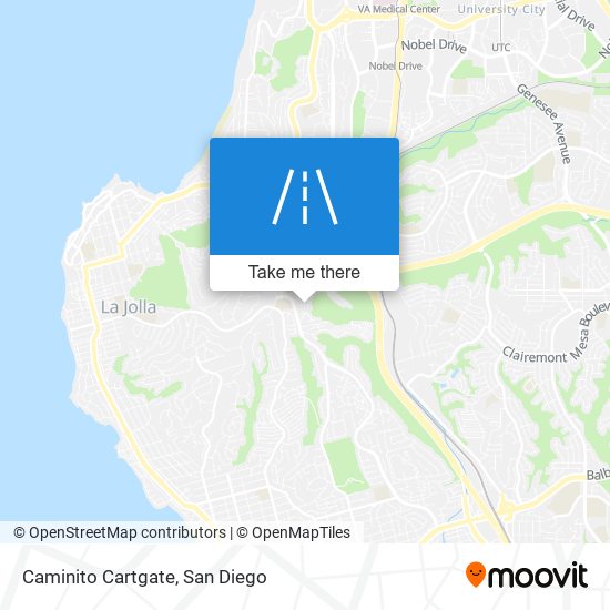 Caminito Cartgate map