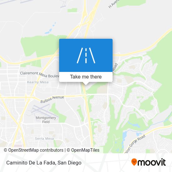Caminito De La Fada map
