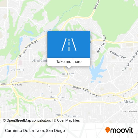 Mapa de Caminito De La Taza