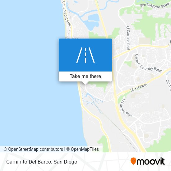 Caminito Del Barco map