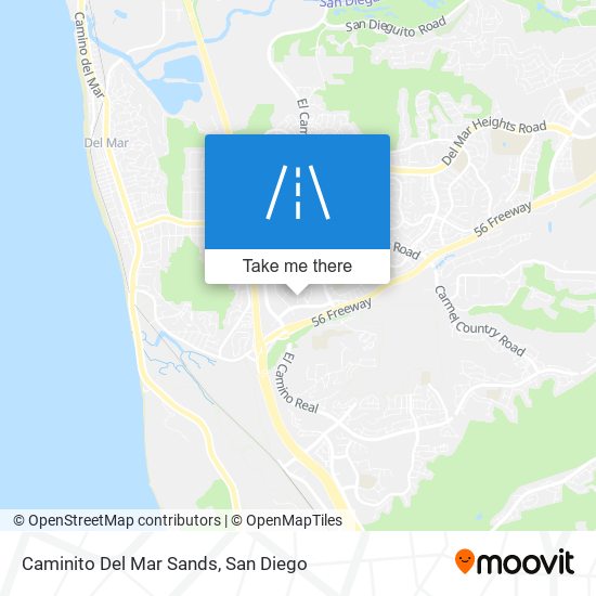 Mapa de Caminito Del Mar Sands