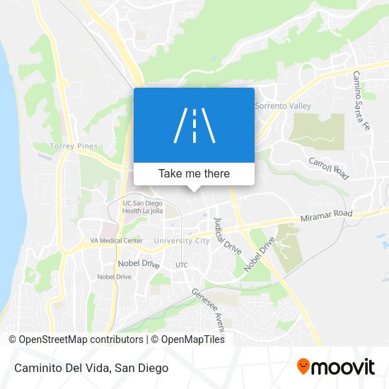 Mapa de Caminito Del Vida