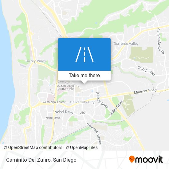 Caminito Del Zafiro map