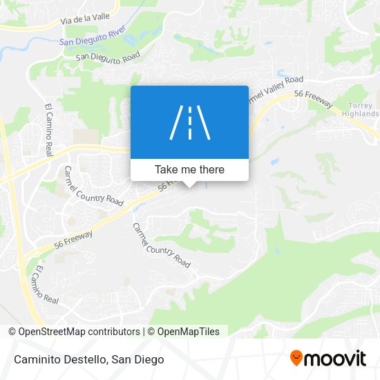 Mapa de Caminito Destello