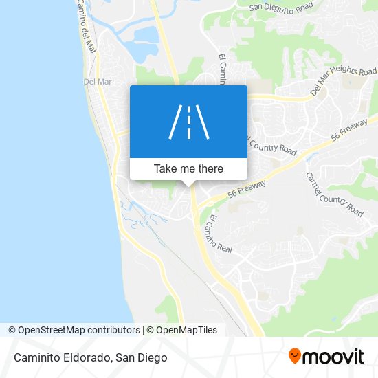 Caminito Eldorado map