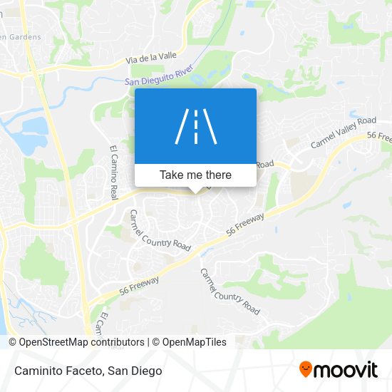 Mapa de Caminito Faceto